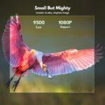 پروژکتور قابل حمل KEEPWISE مخصوص سینمای خانگی و گیمینگ (3)