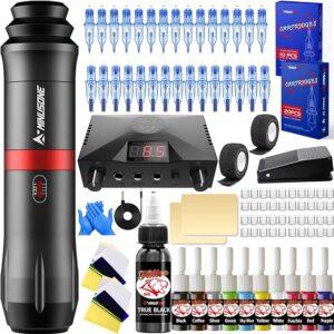 پک کامل لوازم تتو A-minusone ضد آب (1)